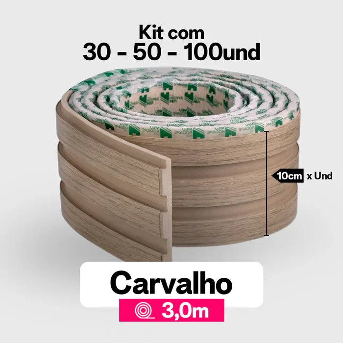Kit de Ripado Autocolante 3M Linha Madeto | DIY