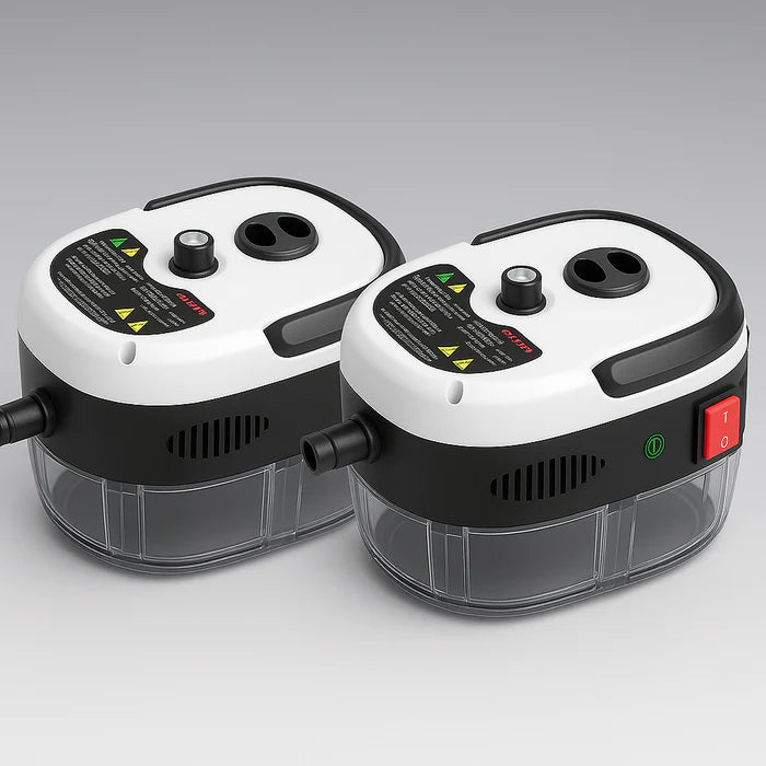 Mini Limpador a Vapor Turbo 2500W Bivolt - Higienização Profunda