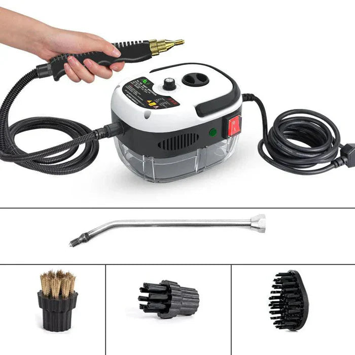 Mini Limpador a Vapor Turbo 2500W Bivolt - Higienização Profunda
