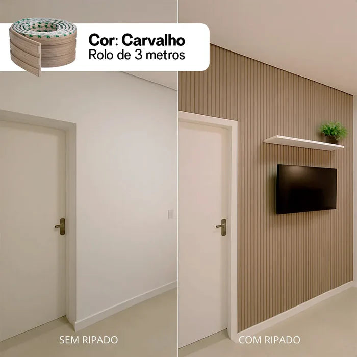 Kit de Ripado Autocolante 3M Linha Madeto | DIY