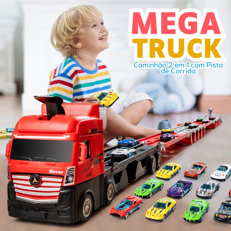 Mega Truck - Caminhão 2 Em 1 - Alishop