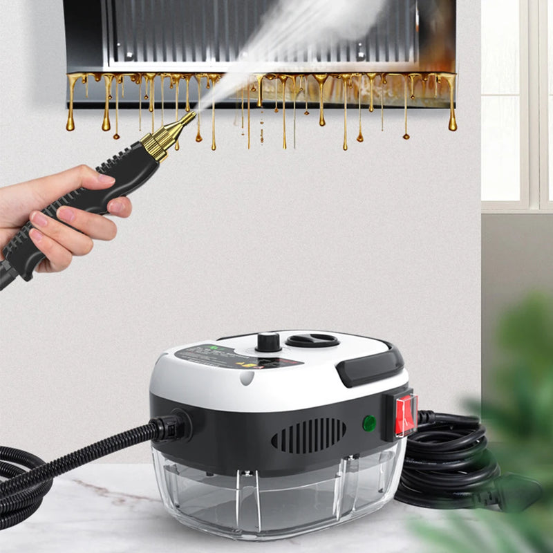 Mini Limpador a Vapor Turbo 2500W Bivolt - Higienização Profunda