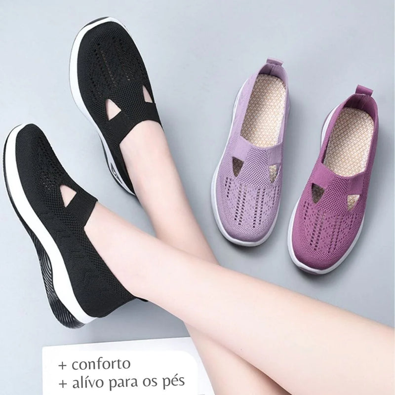 Tênis Ortopédico Feminino + Brinde Surpresa Exclusivo - Alishop